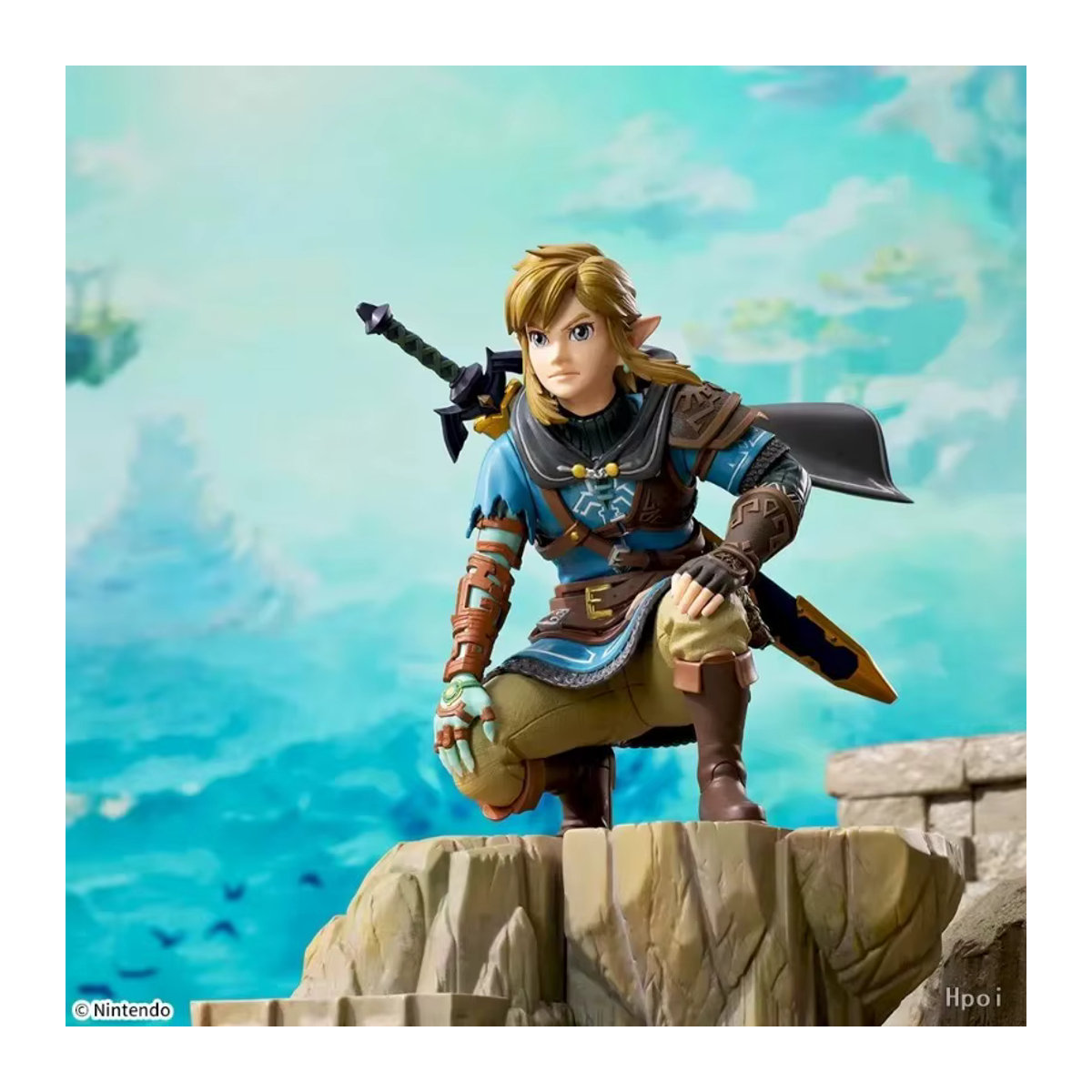Sega The Legend of Zelda Tears of the Kingdom Link Anime Actionfigur, mehrfarbig, Höhe: 23 cm - Bild 2