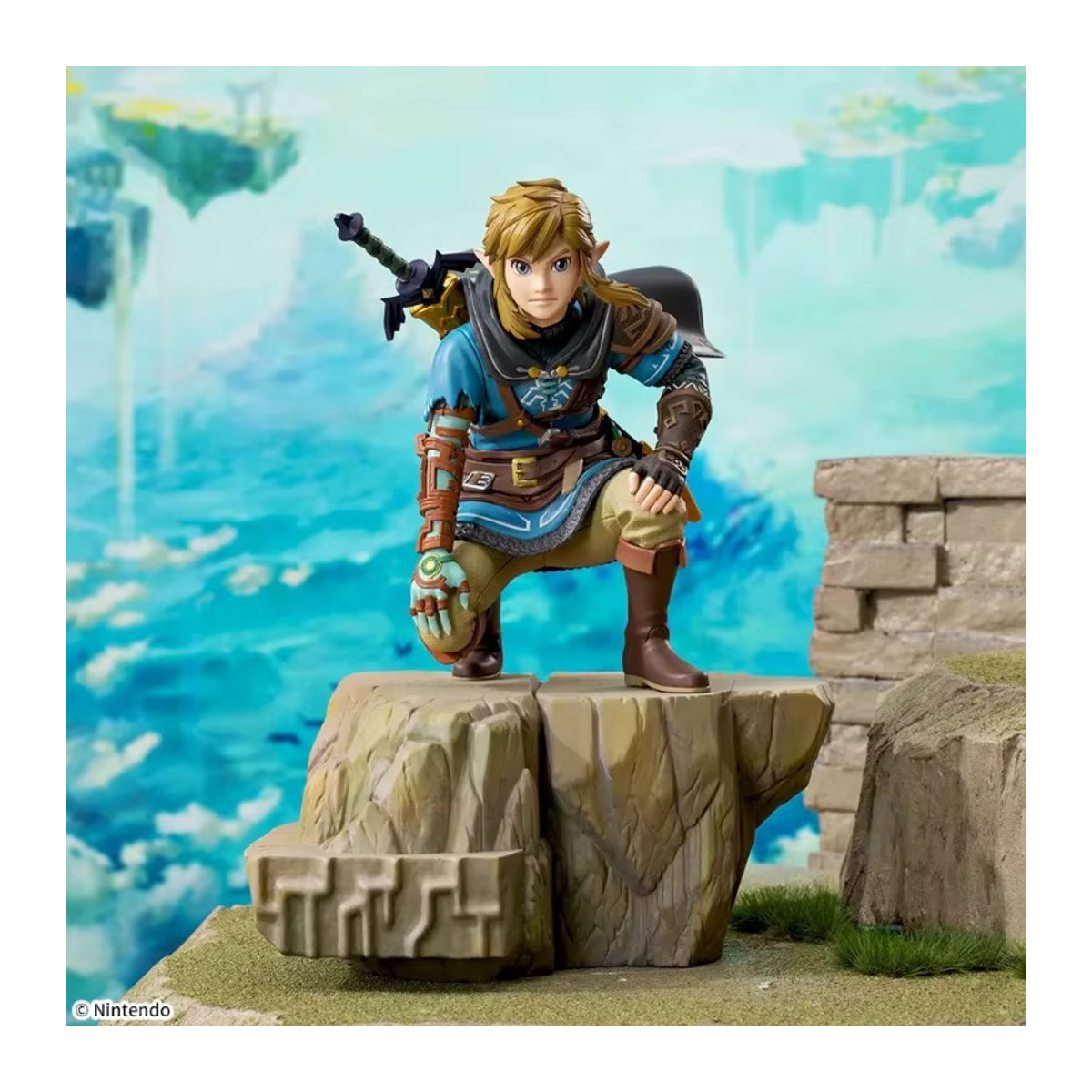 Sega The Legend of Zelda Tears of the Kingdom Link Anime Actionfigur, mehrfarbig, Höhe: 23 cm - Bild 5
