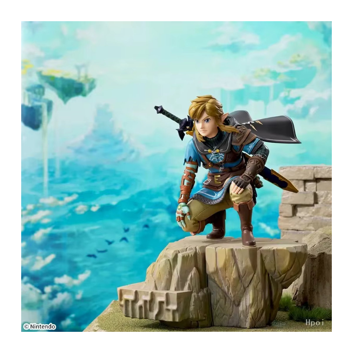 Sega The Legend of Zelda Tears of the Kingdom Link Anime Actionfigur, mehrfarbig, Höhe: 23 cm - Bild 6