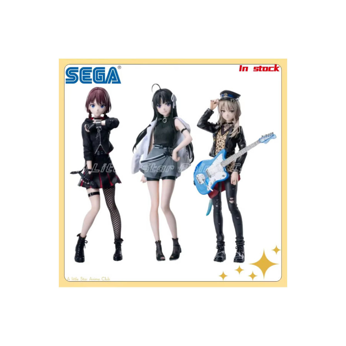 SEGA XStellar Girls Band Cry Animationsfigur Subaru Awa, Kawaragi Momoka und Nina Iseri in mehrfarbiger Ausführung - Bild 5