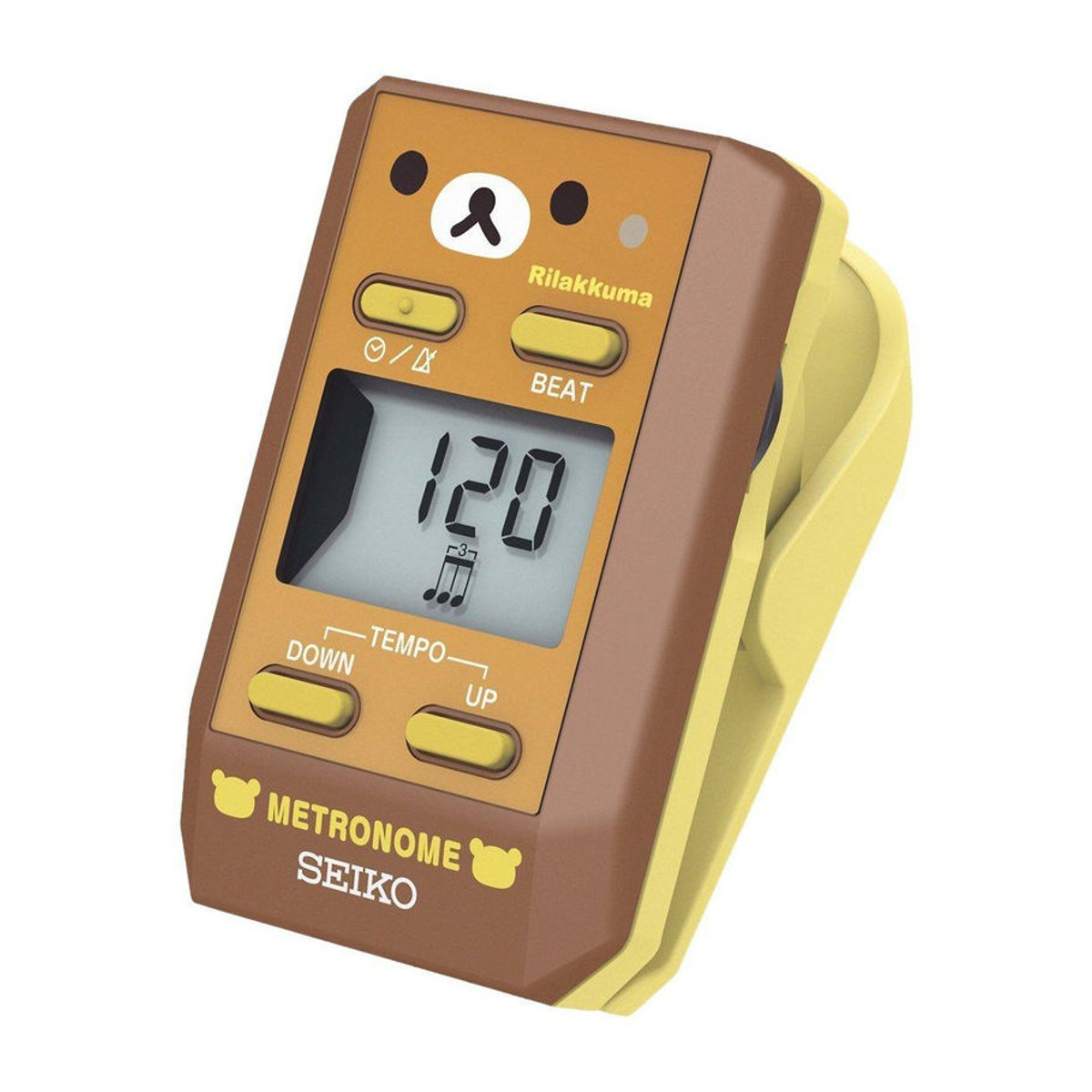 SEIKO Digitales Metronom Rilakkuma Limited Edition in Braun - Bild 3