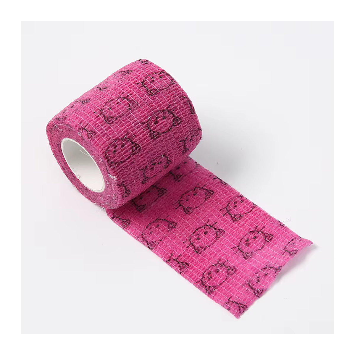 Selbstklebende Einweg-elastische Bandage in Rosa, 5 cm x 4,5 m, als Mullband für Erste-Hilfe-Zubehör und Tattoo-Zubehör - Bild 3