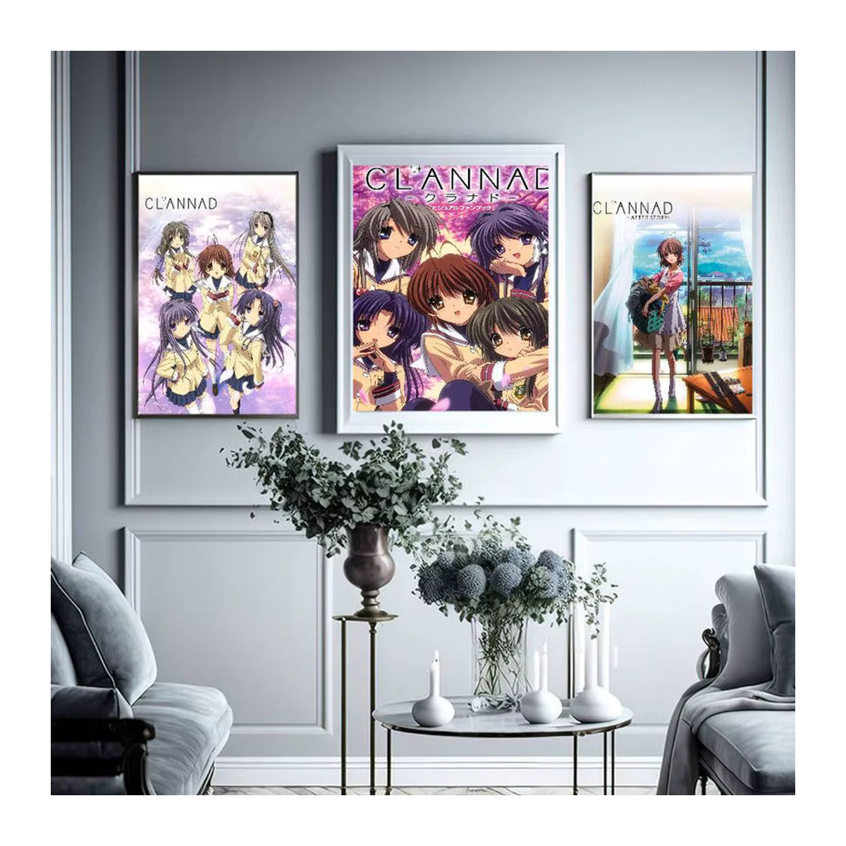 Selbstklebender Anime Wandaufkleber Clannad in Mehrfarbig für deine Heimdekoration - Bild 2