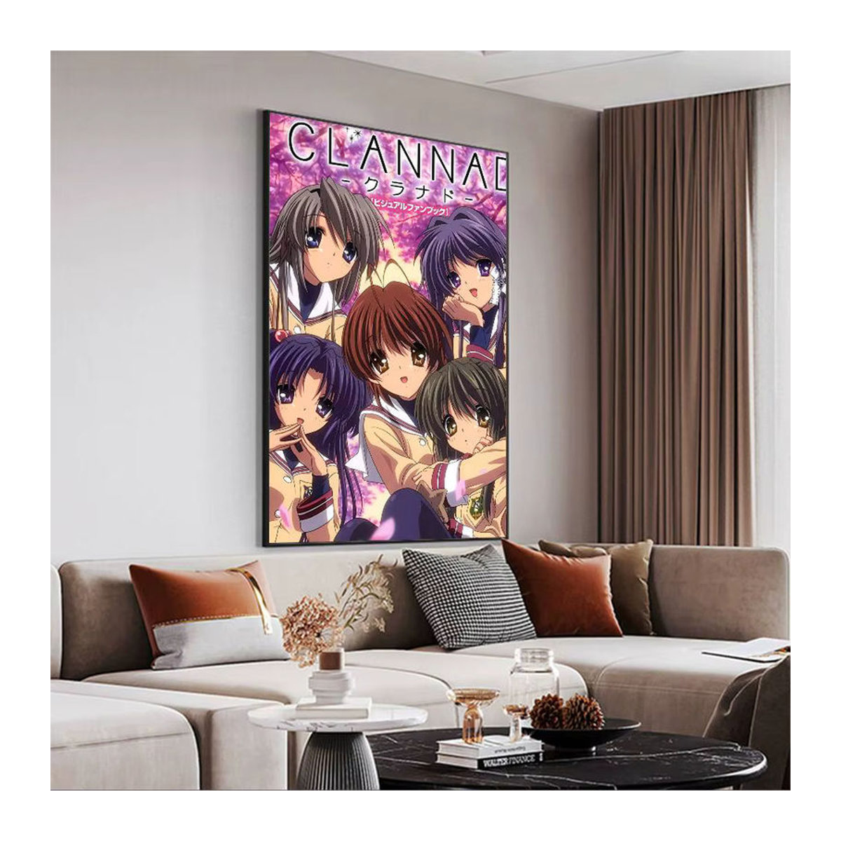 Selbstklebender Anime Wandaufkleber Clannad in Mehrfarbig für deine Heimdekoration - Bild 3