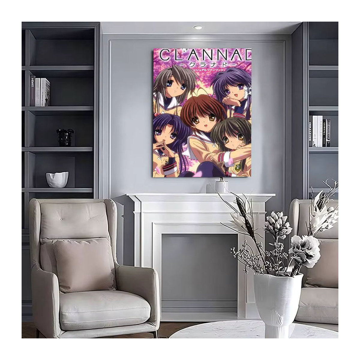 Selbstklebender Anime Wandaufkleber Clannad in Mehrfarbig für deine Heimdekoration - Bild 6