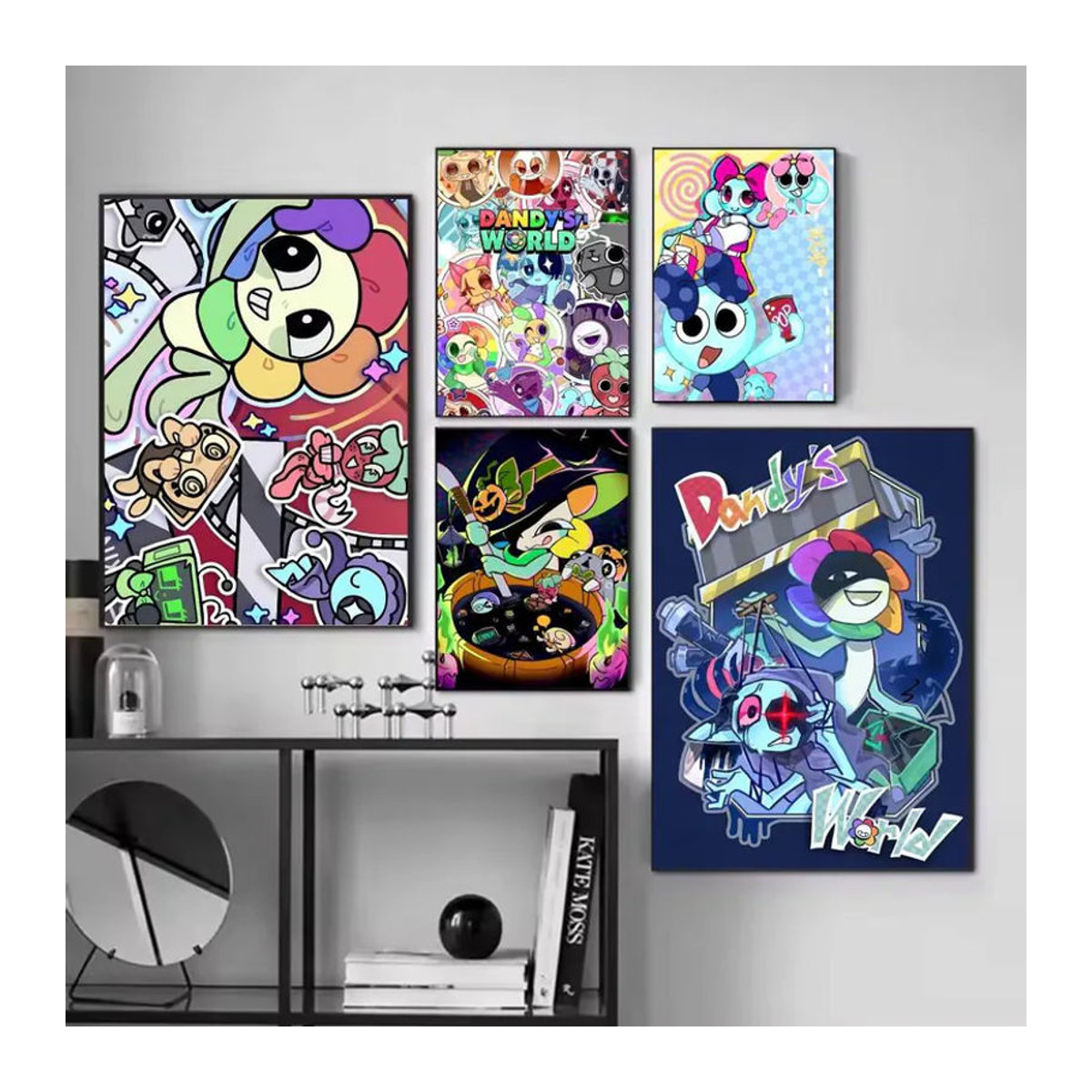 Selbstklebender Cartoon Wandposter D-Dandys W-World Papierdruck für deine Wanddekoration in Mehrfarbig - Bild 2