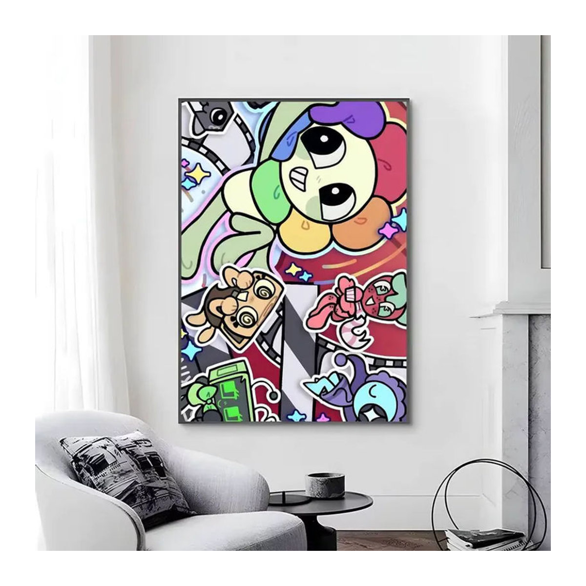 Selbstklebender Cartoon Wandposter D-Dandys W-World Papierdruck für deine Wanddekoration in Mehrfarbig - Bild 6