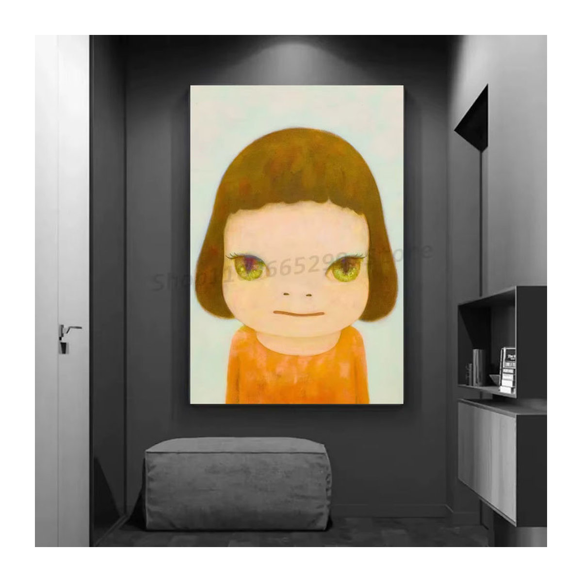 Selbstklebender Wandaufkleber Traum Plakat von Y-Yoshitomo N-Nara in Mehrfarbig aus wasserfestem Papier zur Wanddekoration - Bild 5