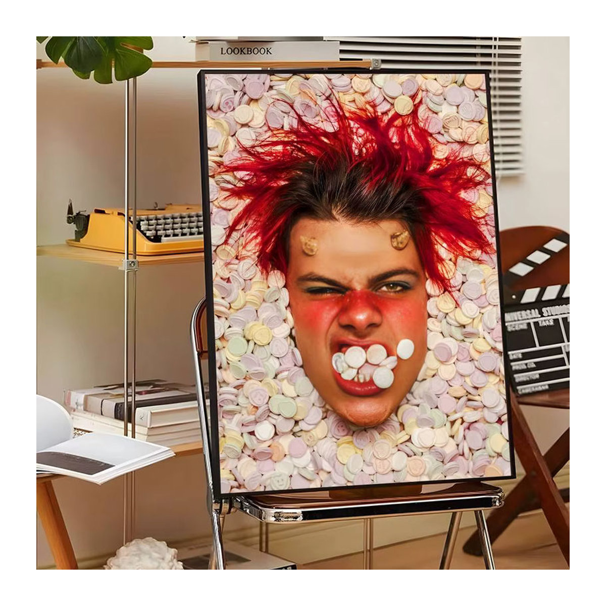 Selbstklebender Yungblud Wandaufkleber in Mehrfarbig für deine Wanddekoration - Bild 6
