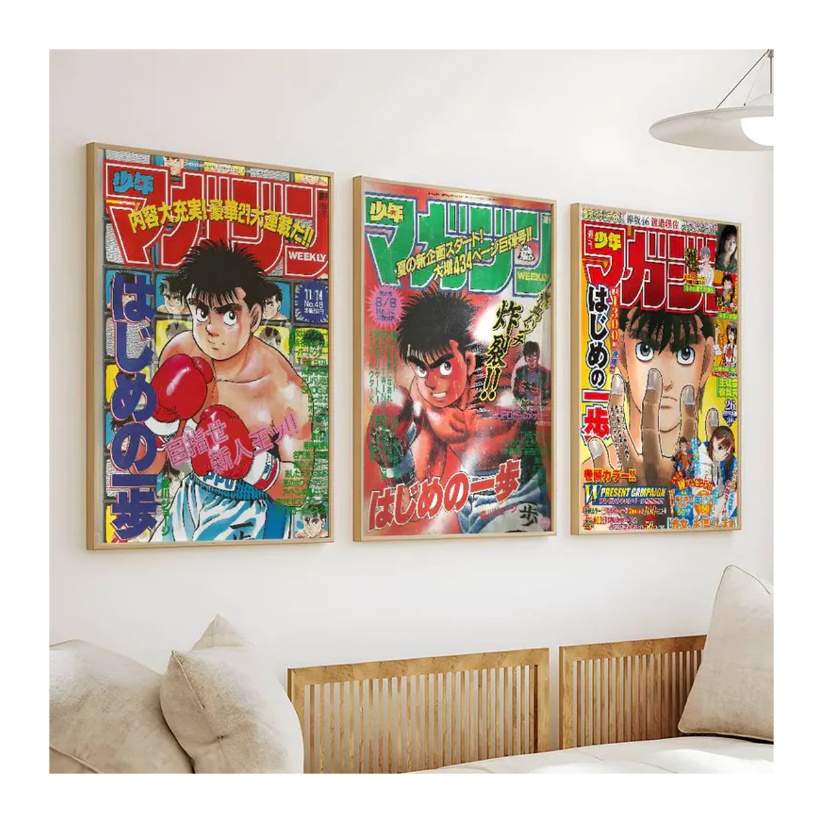 Selbstklebendes Hajime-No-Ippo Anime Poster aus Papier, wasserfestes Wandbild in Mehrfarbig, rechteckiges Wandbild für deine Raumdekoration - Bild 5