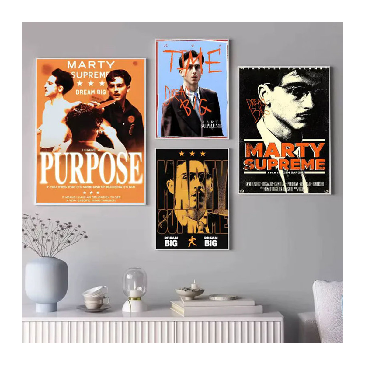 Selbstklebendes Wandposter M-Marty S-Supreme als mehrfarbige Kunstdekoration für dein Zuhause oder Restaurant - Bild 5