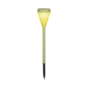 Sensation LED Solarleuchte in Grün im minimalistischen Design