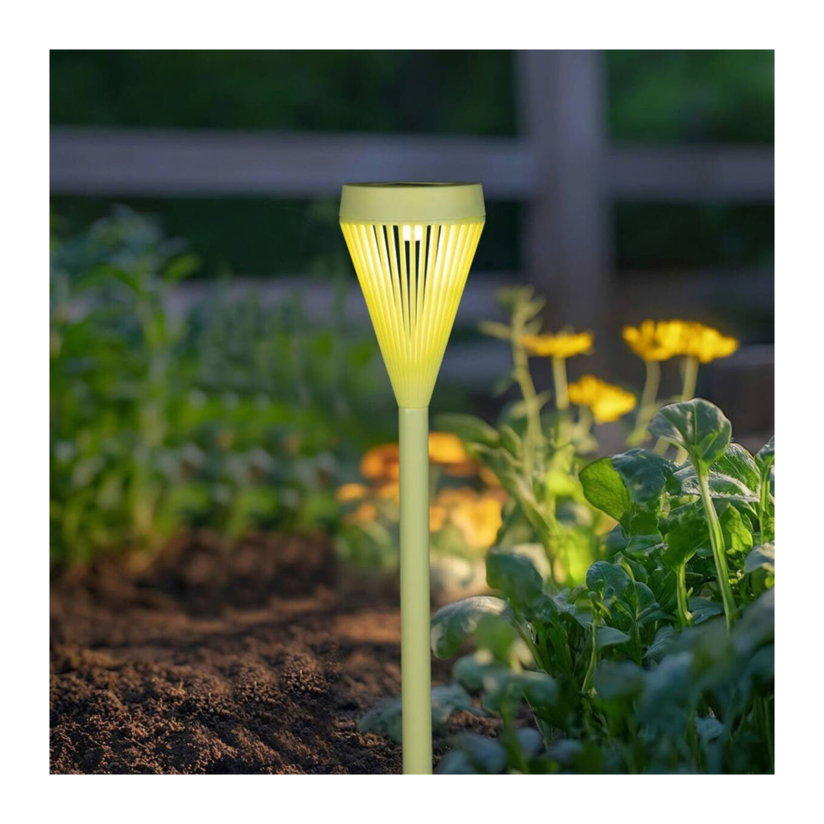 Sensation LED Solarleuchte in Grün im minimalistischen Design - Bild 2