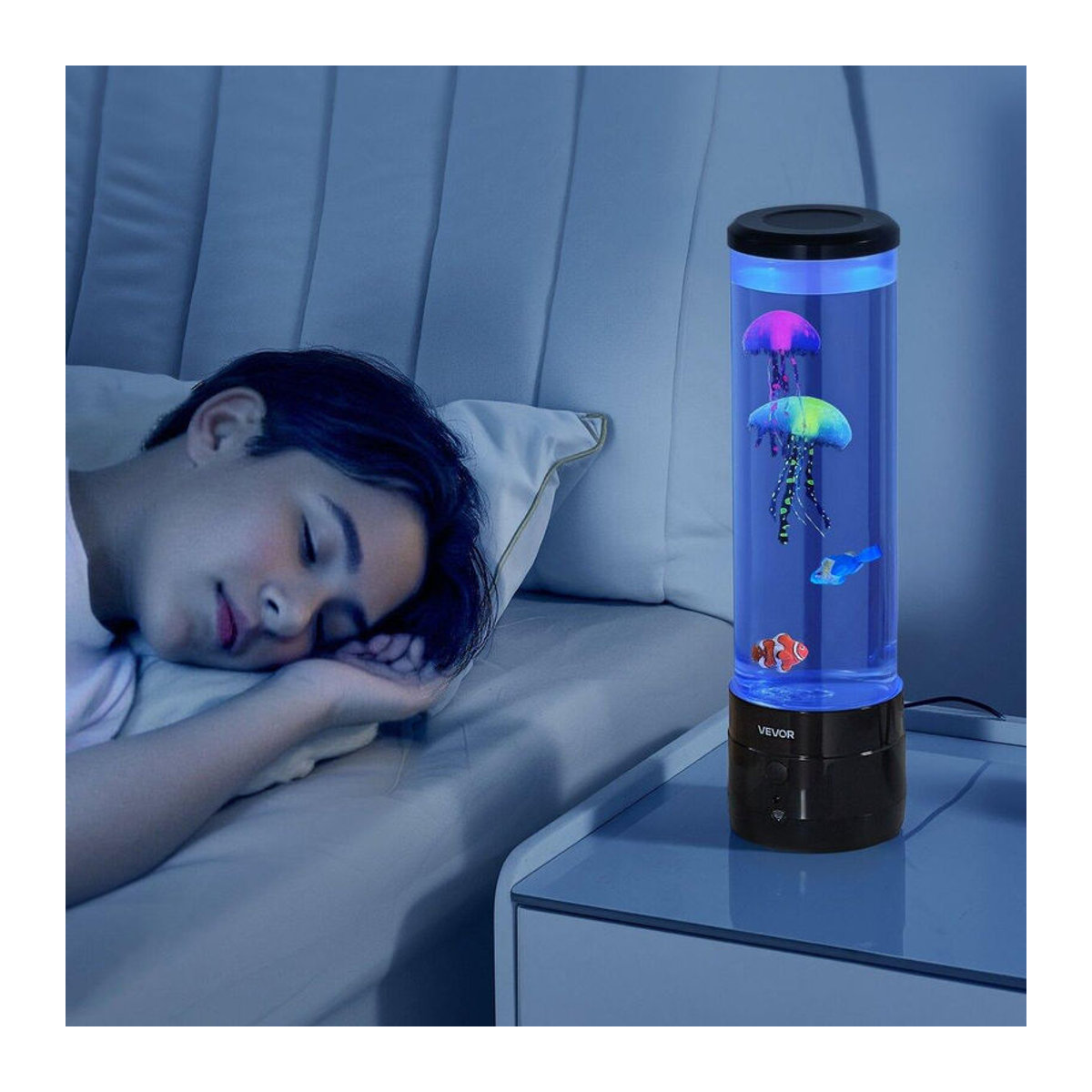 Sensorielle LED Blasenröhre mit Fernbedienung, 16 Farben, Buying Solutions MB, Bunt, Höhe: 38,2 cm - Bild 9