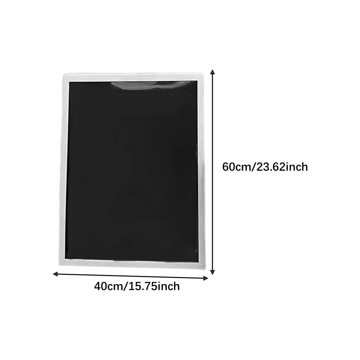 Serenable Jersey Frame Shadow Box aus Holz für Sportshirts und Trikots, Schwarz, B/H: 60 x 60 cm - Bild 3