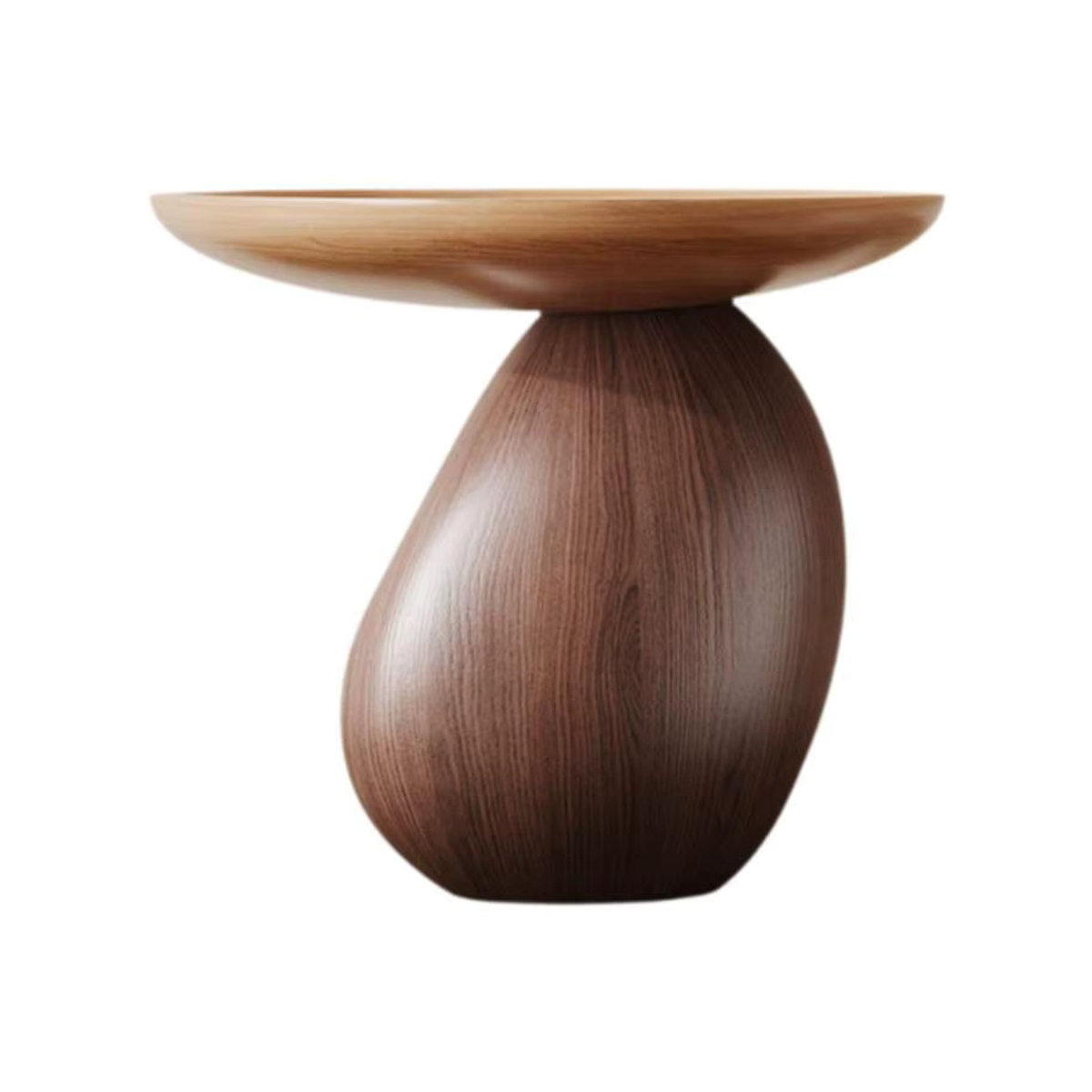 Serenable Schmuck-Organizer aus Holz in Braun als minimalistische Präsentationsschale für Schmuck und Schlüssel - Bild 4