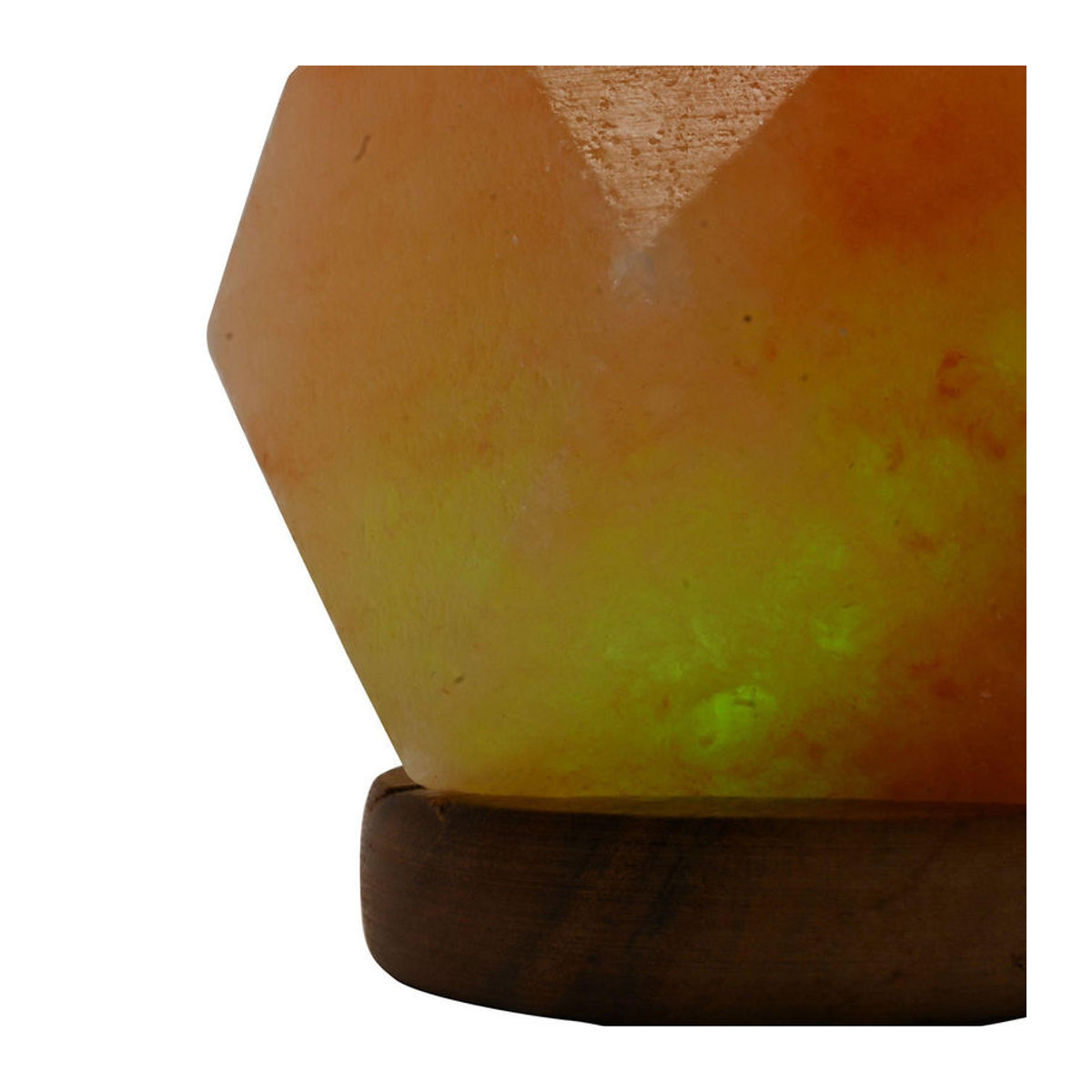 Serenity Himalaya Salz Tischlampe aus Naturstein in Orange - Bild 2