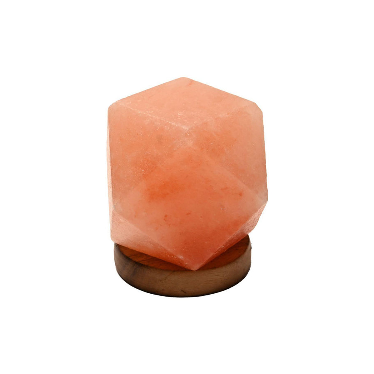 Serenity Himalaya Salz Tischlampe aus Naturstein in Orange - Bild 3