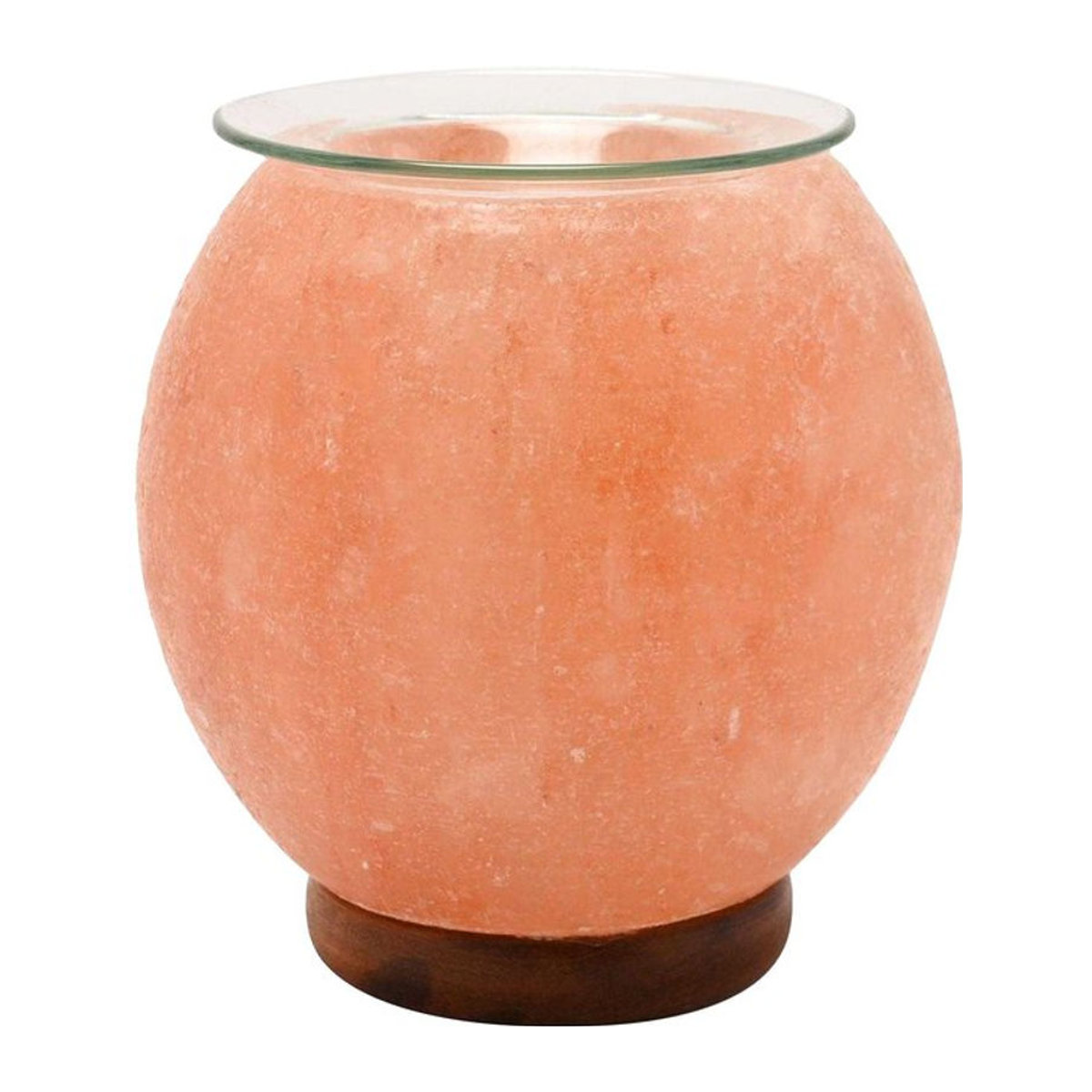 Serenity Himalaya-Salzkugel Duftölbrenner in Orange - Bild 3