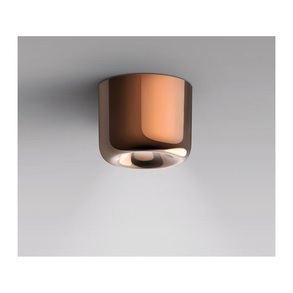 Serien Lighting Cavity Ceiling L LED-Deckenstrahler aus Aluminium in Bronze, warmweißes Licht (3000K), dimmbar - Bild 1