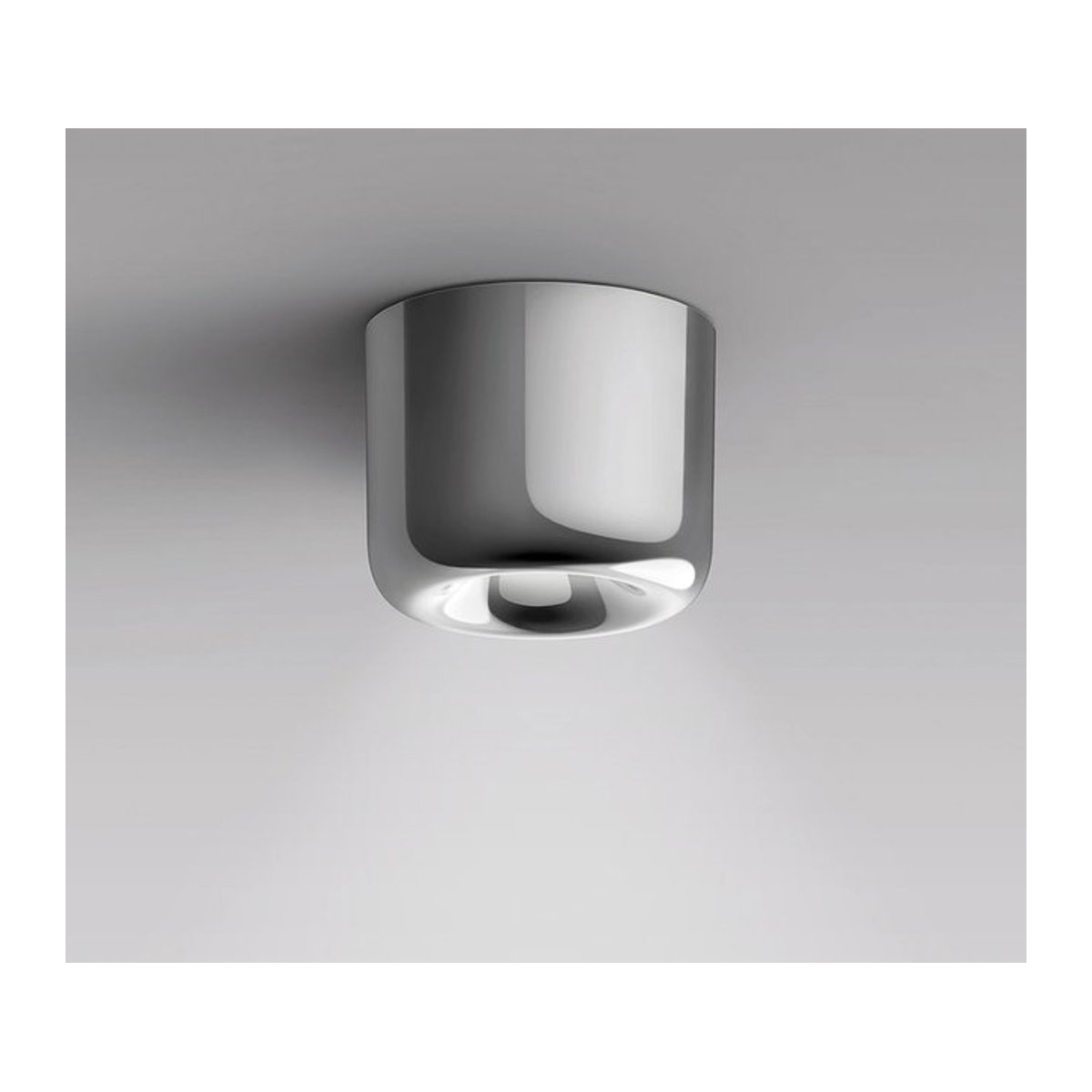 Serien Lighting Cavity Ceiling L LED-Deckenstrahler aus Aluminium in Chrom, warmweiß (3000K), dimmbar - Bild 1