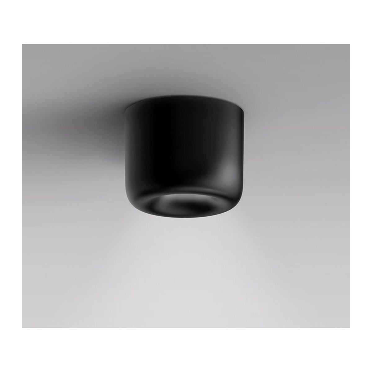 Serien Lighting Cavity Ceiling L LED-Deckenstrahler in Schwarz aus Aluminium mit warmweißem Licht (2700K) - Bild 1