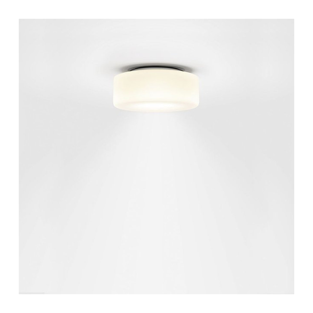 Serien Lighting Curling Ceiling S LED-Deckenleuchte mit opalem Glasschirm in Weiß und warmweißem Licht (3000K) - Bild 1