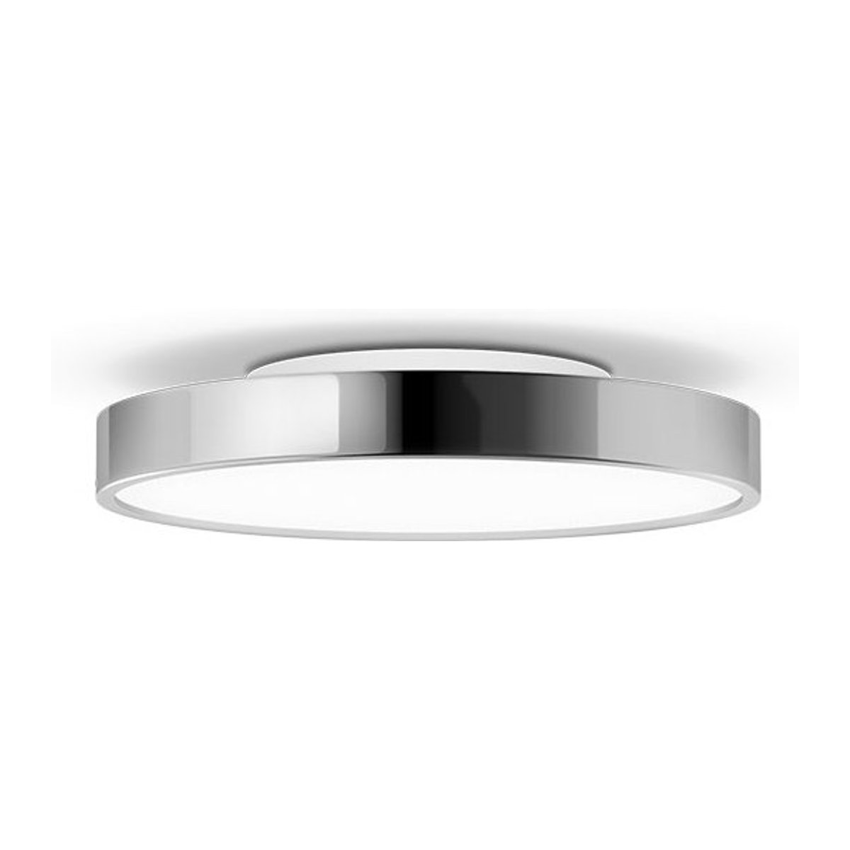 Serien Lighting Slice² PI Ceiling M LED-Deckenleuchte in Chrom mit Up- und Downlight, warmweißes Licht (3000K) - Bild 1