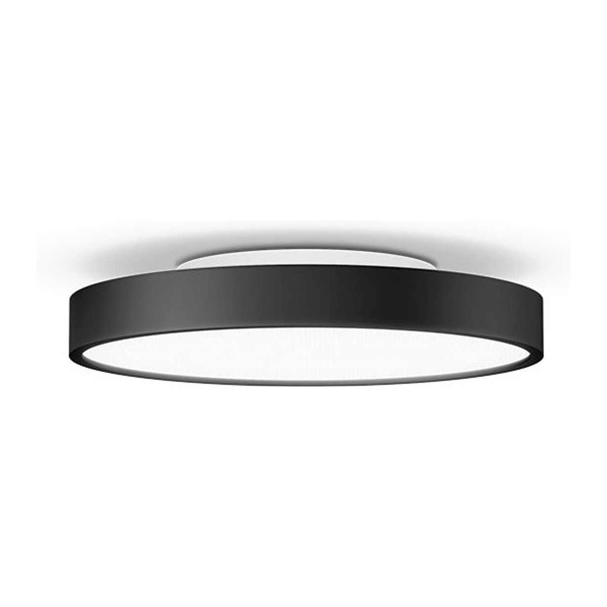 Serien Lighting Slice² PI Ceiling M LED-Deckenleuchte in Schwarz mit Up- und Downlight und warmweißem Licht - Bild 1