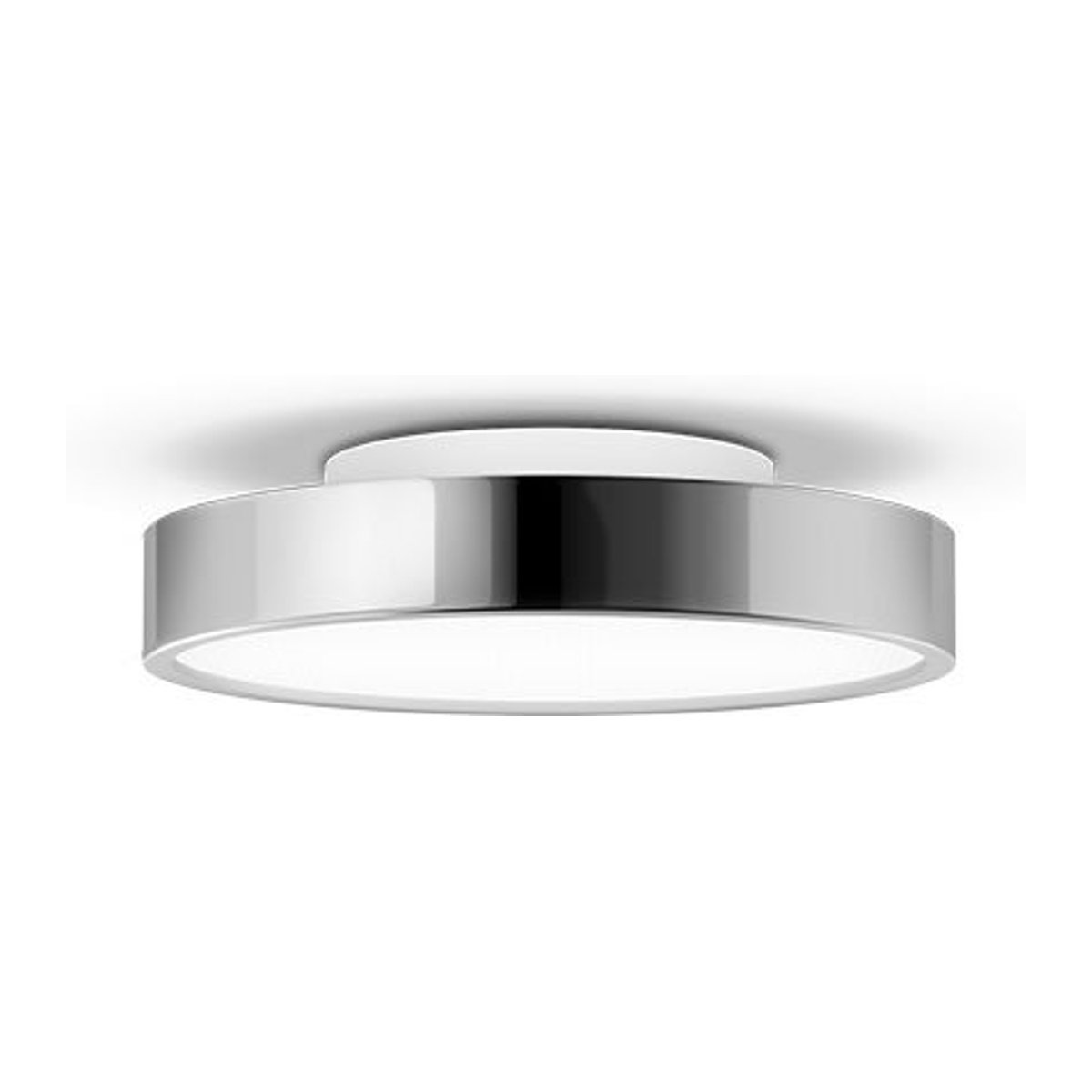 Serien Lighting Slice² PI Ceiling S LED-Deckenleuchte in Chrom mit Warmweißem Up- und Downlight - Bild 1