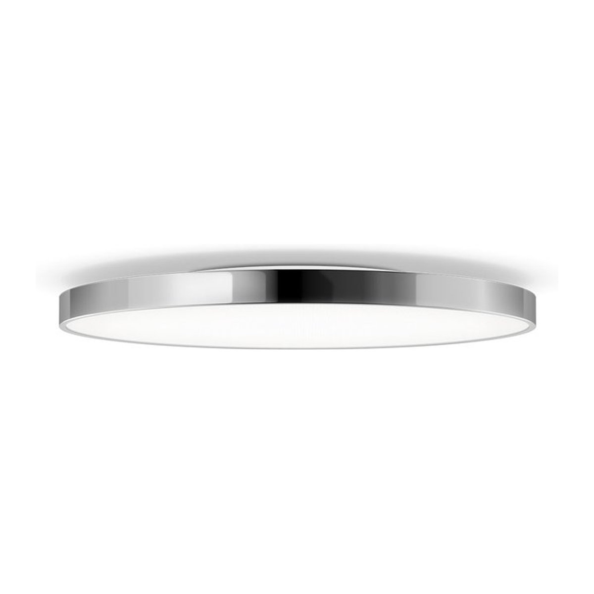 Serien Lighting Slice² PI Ceiling XL LED-Deckenleuchte in Chrom mit warmweißem Up- und Downlight - Bild 1