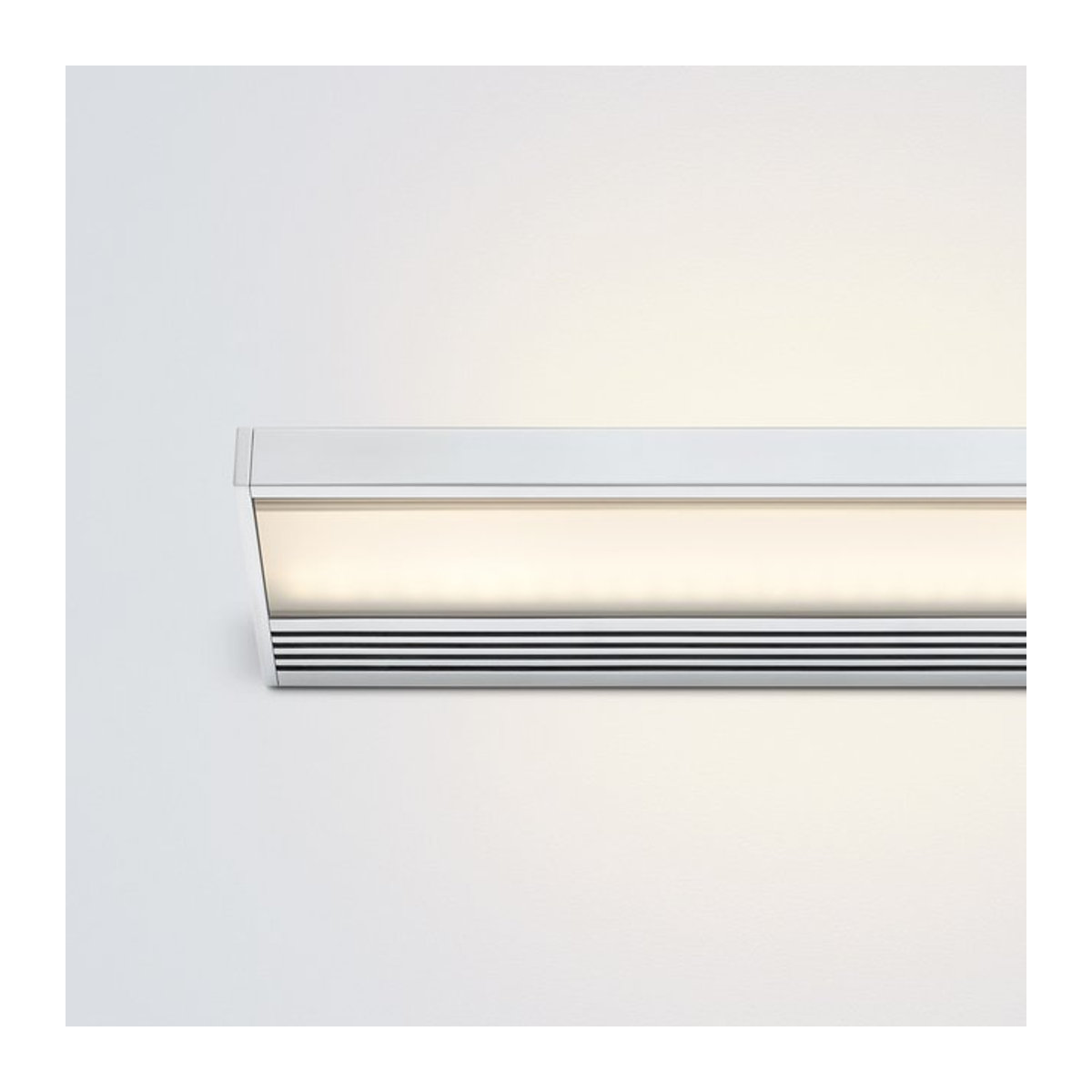 Serien Lighting SML² 1200 LED Wandleuchte aus Aluminium in alufarben poliert mit warmweißem Licht (2700K) - Bild 1