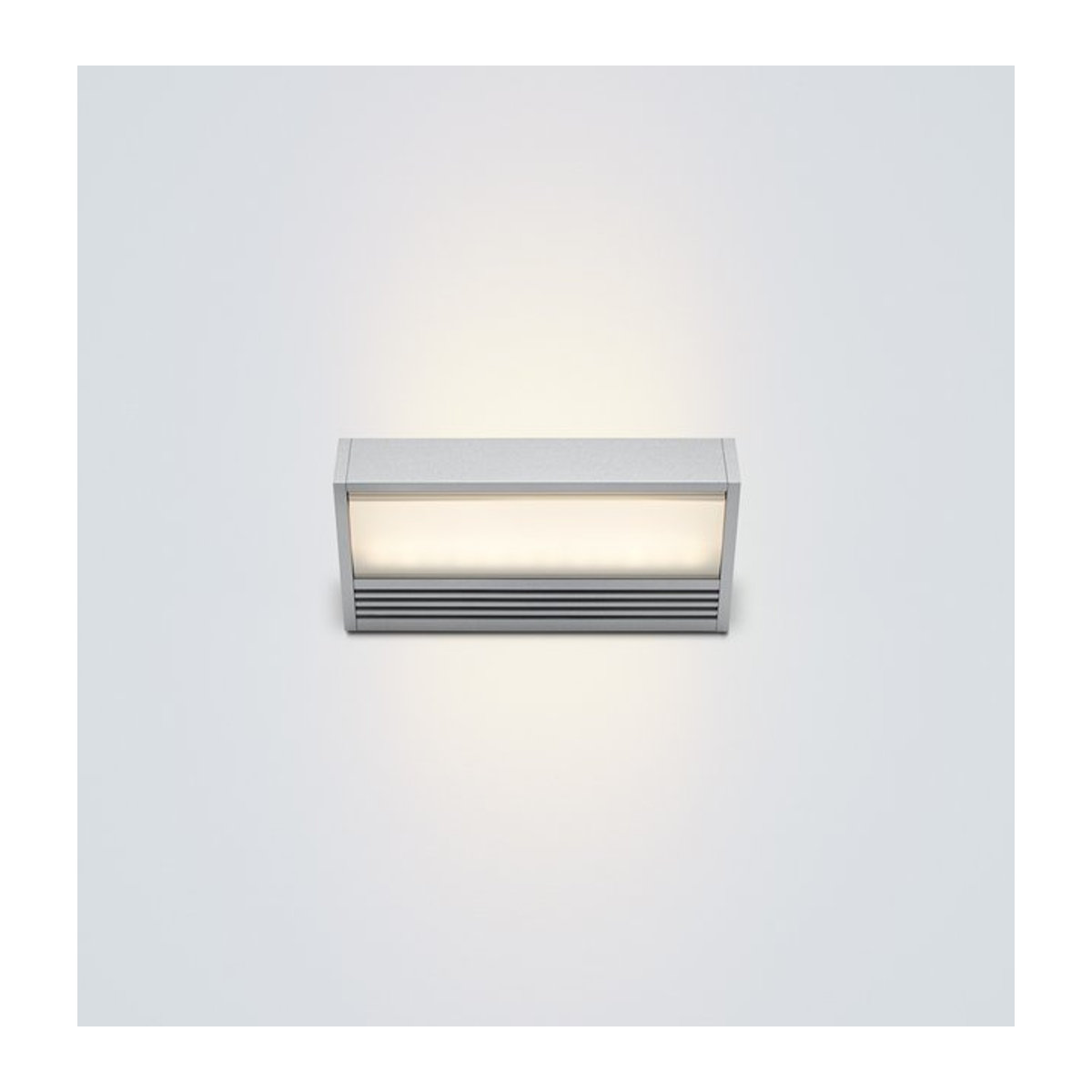 Serien Lighting SML² 150 LED Wandleuchte in Silber eloxiert, warmweißes Licht - Bild 1