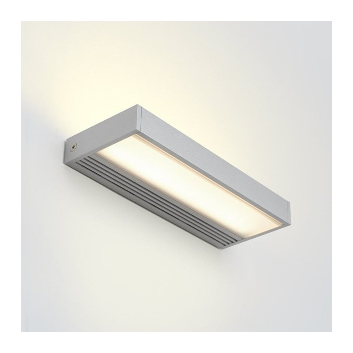 Serien Lighting SML² 220 LED Wandleuchte Silber eloxiert Warmweiß - Bild 1