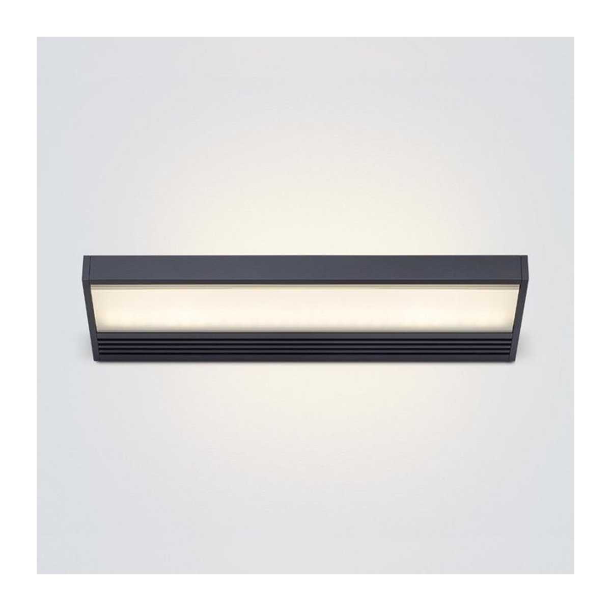 Serien Lighting SML² 300 LED Wandleuchte aus Aluminium in Schwarz mit warmweißem Licht (2700K) - Bild 1