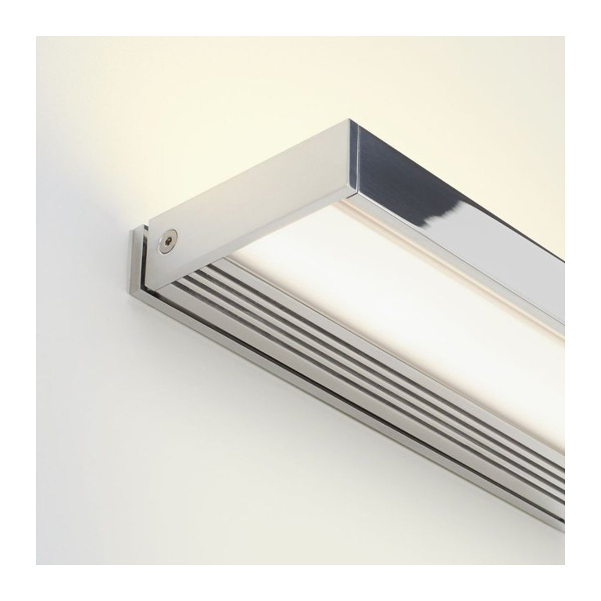 Serien Lighting SML² 900 LED Wandleuchte aus Aluminium in Silber, Warmweiß 3000K - Bild 1