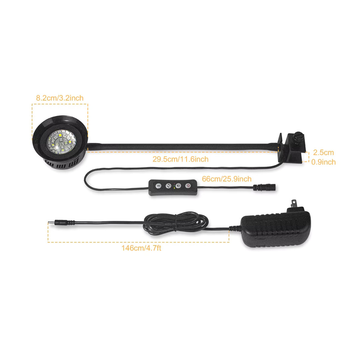SEVEN MASTER 30W Aquarium LED Riff Licht dimmbare Marine Beleuchtung für Salzwasser LPS SPS Aquarien mit Timer-Funktion - Bild 5