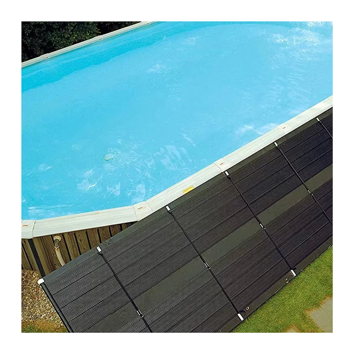 SEVENMOONS Solar Poolheizmatte aus Gummi in Schwarz, B: 3 m, T: 0,75 m, Modell EP602 - Bild 2