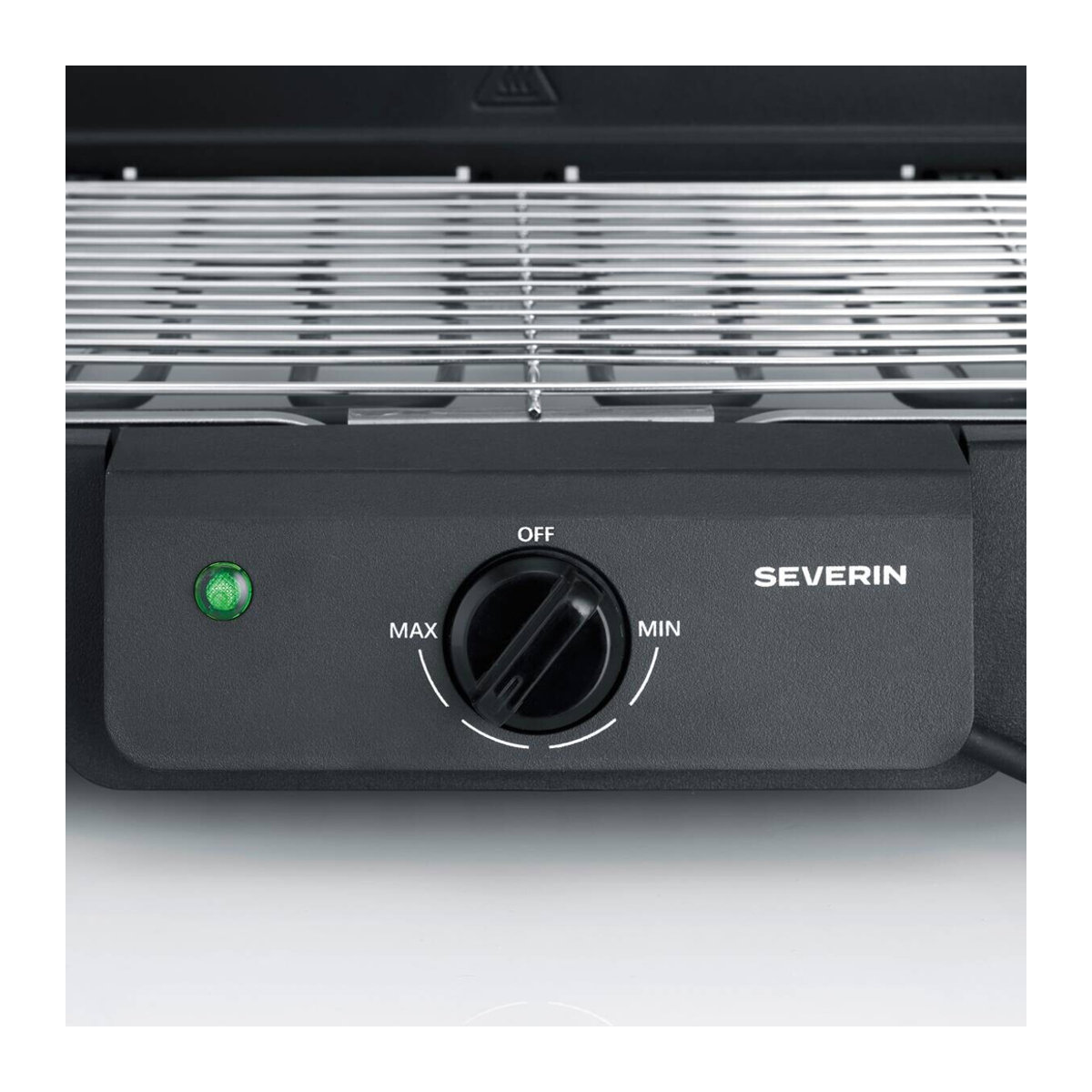 Severin Elektrogrill PG 8594 Standgrill in Schwarz aus Kunststoff und Edelstahl B/H/L: 33 x 8,5 x 42 cm - Bild 2