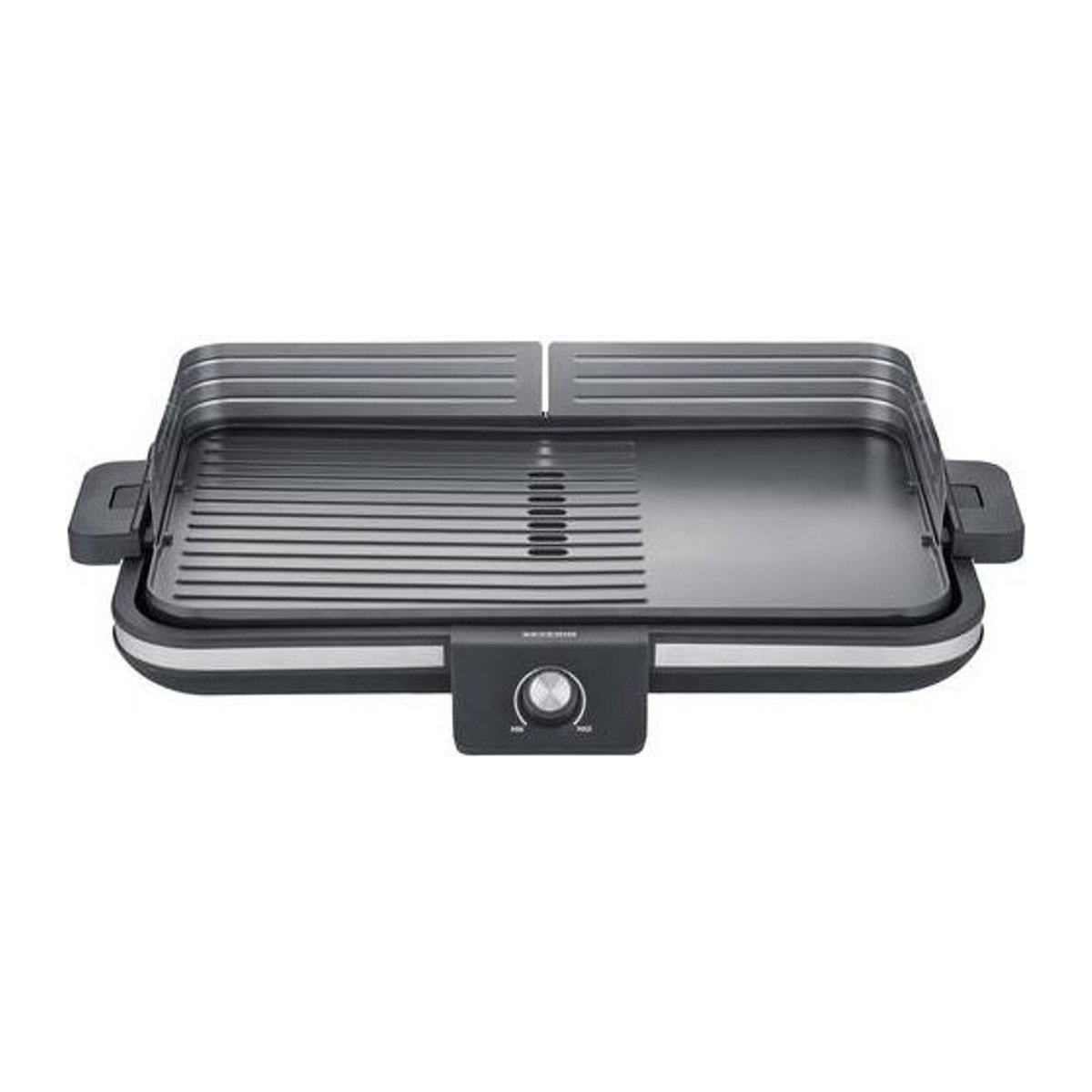 Severin PG 8564 Plancha Tischgrill mit stufenlosem Temperaturregler in Schwarz/Silber - Bild 2