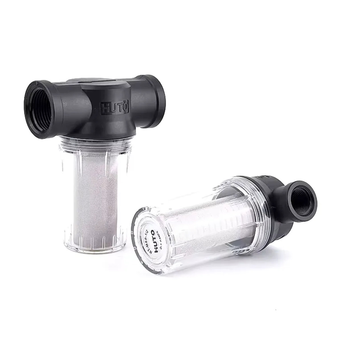 SgooHan Inline Mesh Sieb Filter für Garten und Teich in Schwarz mit 80/250 Mesh und 1/2 bis 1 Zoll Anschluss - Bild 6
