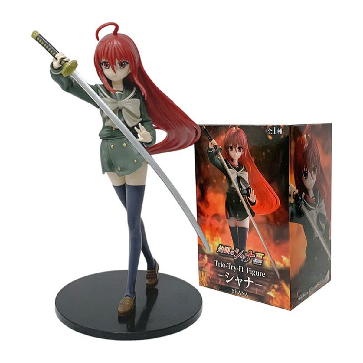 Shakugan no Shana Anime Actionfigur aus Kunststoff, mehrfarbig, Höhe: 19 cm - Bild 1