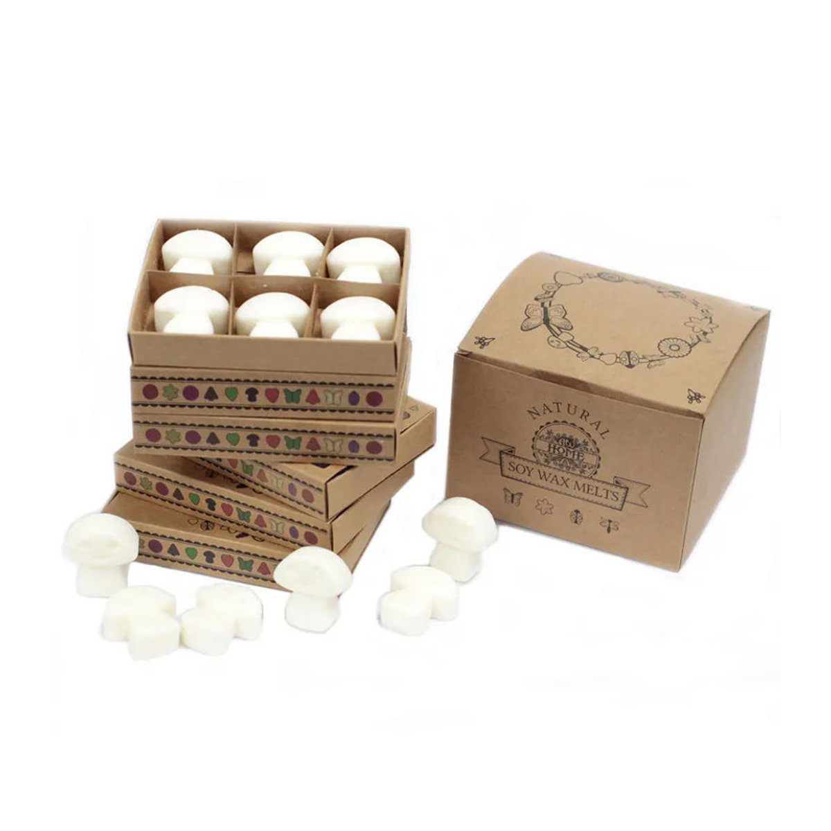 SHAMTAM Wax Melts White Musk in Weiß, 6er Packung - Bild 2