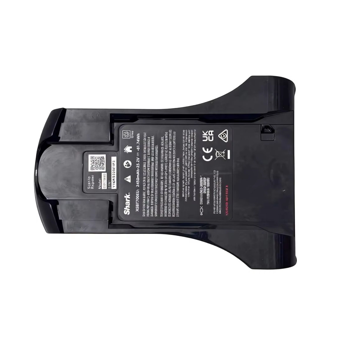 Shark Ersatzakku Schwarz 2450 mAh 25,2 V für Shark X1 X2 X3 X4 XSBT700EU XSBT600 XSBT620 XSBT750EU Zero M Double Iz201 Staubsauger - Bild 2