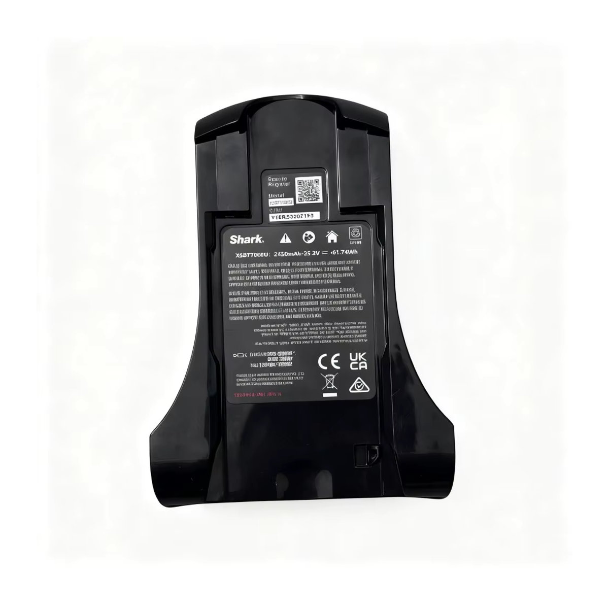 Shark Ersatzakku Schwarz 2450 mAh 25,2 V für Shark X1 X2 X3 X4 XSBT700EU XSBT600 XSBT620 XSBT750EU Zero M Double Iz201 Staubsauger - Bild 3