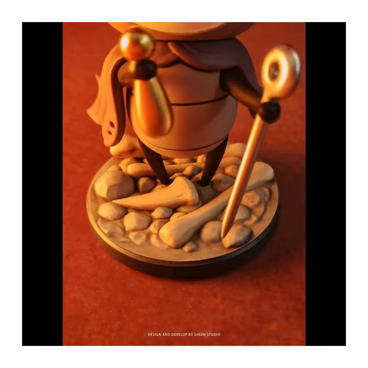 Sheen Studio Hollow Knight Silksong Sherma Actionfigur aus PVC, mehrfarbig, Höhe: 12 cm - Bild 3