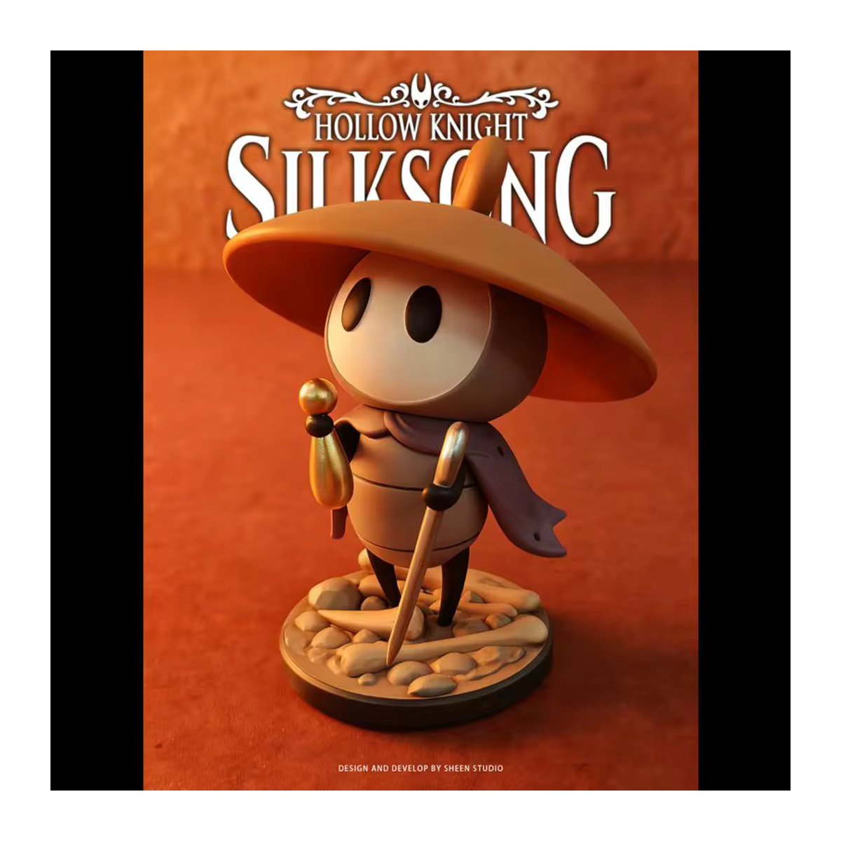 Sheen Studio Hollow Knight Silksong Sherma Actionfigur aus PVC, mehrfarbig, Höhe: 12 cm - Bild 6