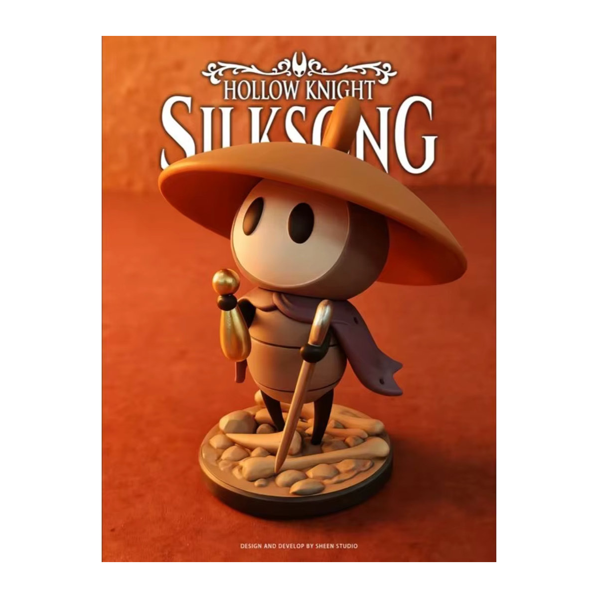 Sheen Studio Hollow Knight Silksong Sherma Actionfigur aus PVC, mehrfarbig, Höhe: 12 cm - Bild 7