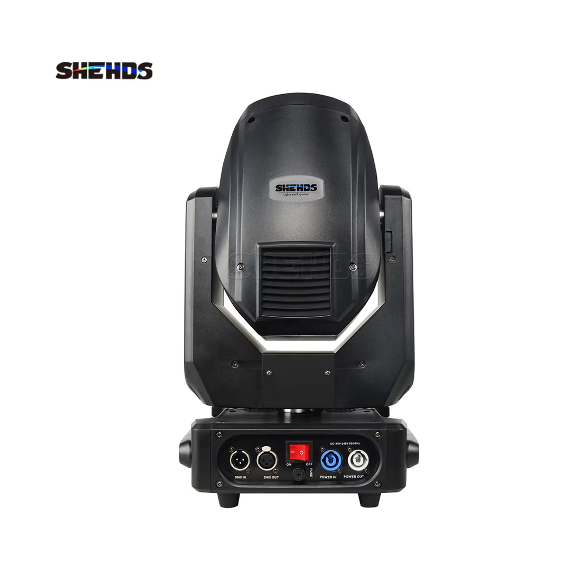 SHEHDS Beam 275W 10R Moving Head mit Regenbogen-Lichtfarbe und Frosteffekt für DJ, Bar, Club und Konzertbühnen - Bild 3