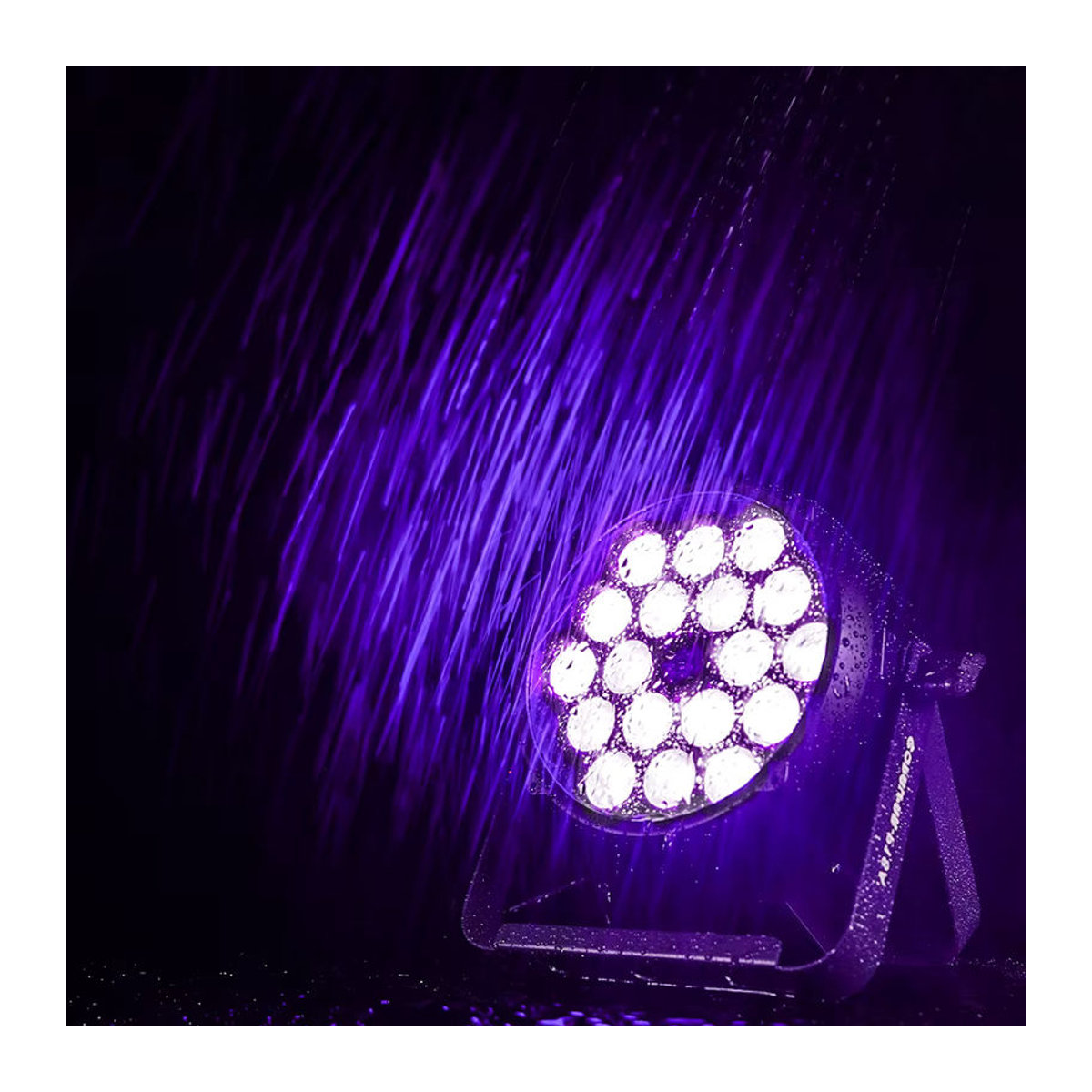 SHEHDS LED Wash Par Strahler IP65 Wasserdicht Schwarz 18x12W - Bild 3